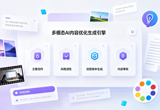 灞桥区AI智能内容优化创新 多模态生成技术丰富数字内容创作生态