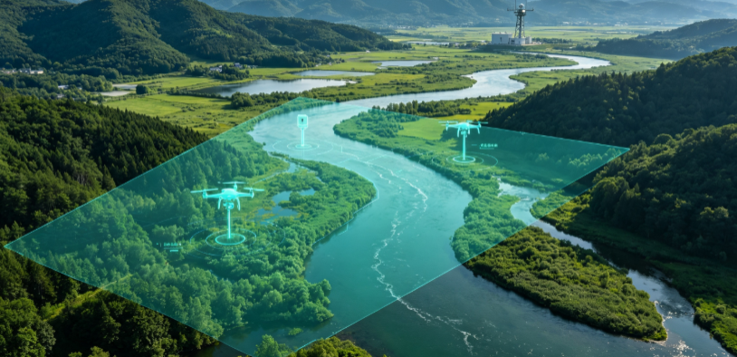 灞桥区GEO 全域空间监测筑牢生态屏障，空间技术支撑环境治理与灾害防御
